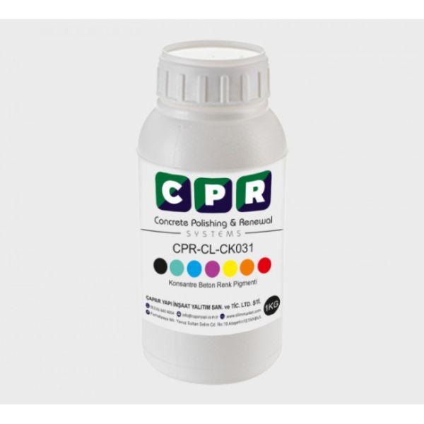 Beton Kimyasalı CPR CL KONSANTRE BETON RENK PİGMENTİ - Beton Kimyasalları | Silim Market