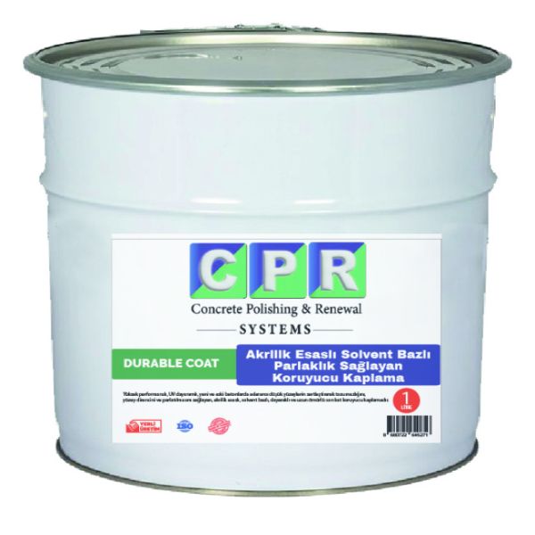 Beton Cilası CPR DURABLE COAT - Kimyasallar